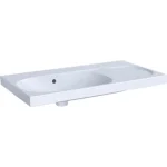Bestseller Geberit Acanto mosdó jobb oldali pakolófelület, 90x48,2 cm 500.626.01.2