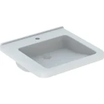 Kiárusítás Geberit Selnova Comfort Square akadálymentes mosdó 55x52,5 cm, túlfolyó nélkül 500.786.00.7