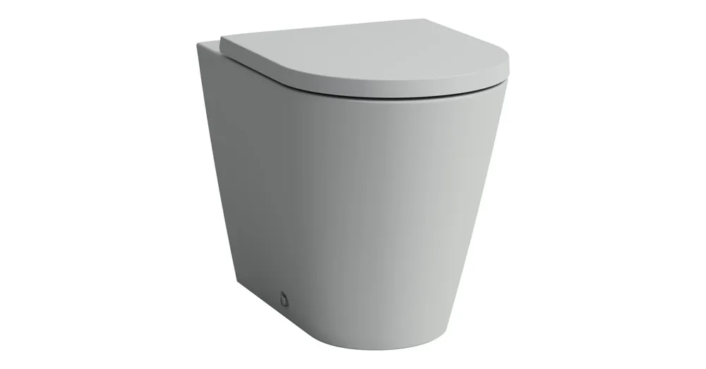Vedd meg most LAUFEN Kartell LAUFEN Álló „rimless” WC, mélyöblítésű, öblítő perem nélkül, vízszintes/függőleges kivezetéssel Matt szürke H8233377590001