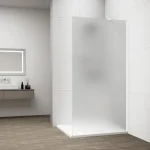 Ajánlat SAPHO ESCA WHITE MATT Walk-in zuhanyfal, falra szerelhető, matt üveg, 1400mm (ES1114-03)
