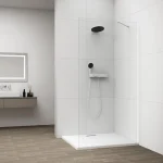 Azonnal elérhető SAPHO ESCA WHITE MATT Walk-in zuhanyfal, falra szerelhető, transzparent üveg, 1400mm (ES1014-03)