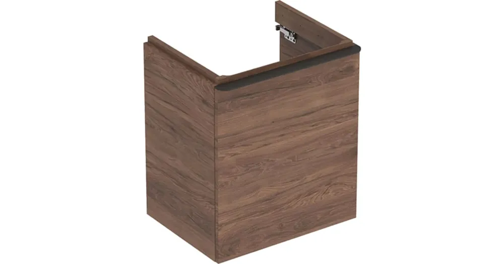 Geberit Smyle Square alsó szekrény kézmosóhoz ajtóval 53,6x43,3 cm, hikoridió 500.366.JR.1 Különleges ajánlat