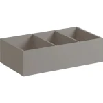 Geberit Xeno² fiókbetét 37,3x20,8 cm, H osztású, faerezetes szürke/strukturált felület 500.527.00.1 Legnépszerűbb