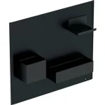 Geberit Group mágneses tábla tárolódobozokkal 45x39 cm, fekete 500.649.16.1 Korlátozott ajánlat