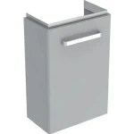 Geberit Selnova Compact 1 ajtós alsó szekrény kézmosóhoz 45x34cm, világosszürke 501.489.00.1 Azonnali szállítás