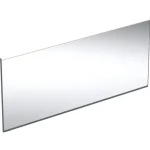 Korlátozott ajánlat Geberit Option Plus Square tükör 160x70 cm, közvetlen és közvetett világítással, matt fekete 502.787.14.1