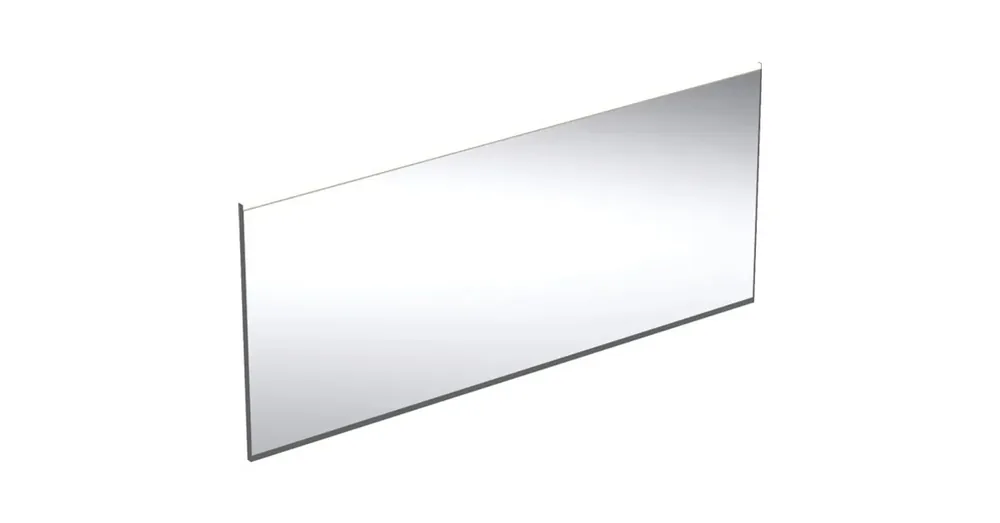 Korlátozott ajánlat Geberit Option Plus Square tükör 160x70 cm, közvetlen és közvetett világítással, matt fekete 502.787.14.1