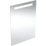 Geberit Option Basic Square tükör felső világítással 50x70 cm, eloxált alumínium 502.804.00.1 Gyors szállítás