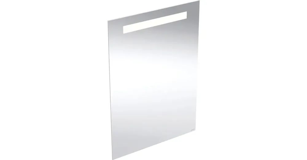 Geberit Option Basic Square tükör felső világítással 50x70 cm, eloxált alumínium 502.804.00.1 Gyors szállítás