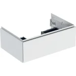 Geberit One alsó szekrény mosdóhoz 1 fiókkal 74x47 cm, matt fehér 505.072.00.2 Olcsóbb