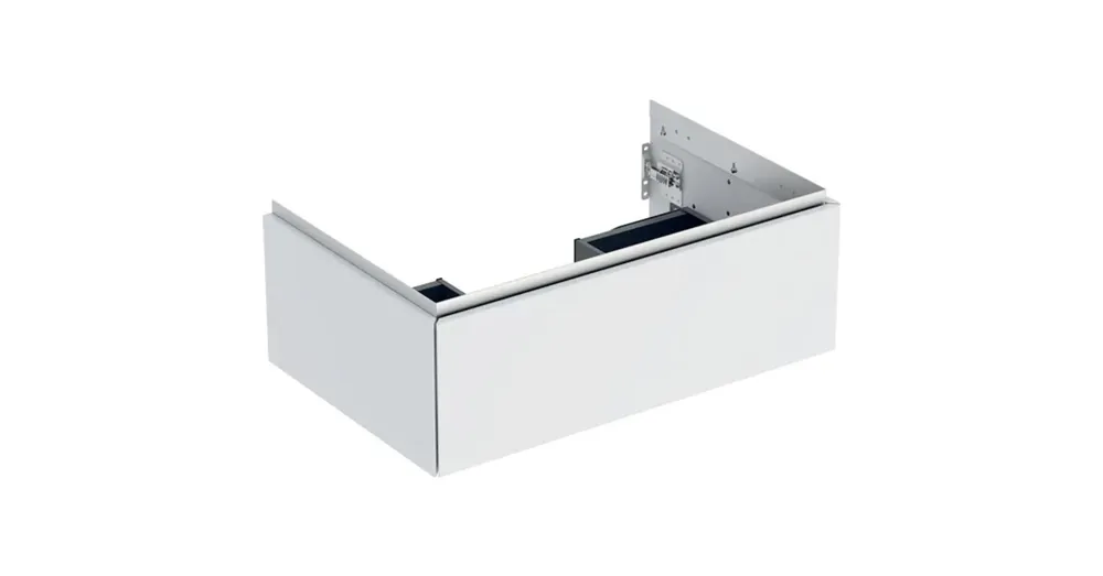 Geberit One alsó szekrény mosdóhoz 1 fiókkal 74x47 cm, matt fehér 505.072.00.2 Olcsóbb