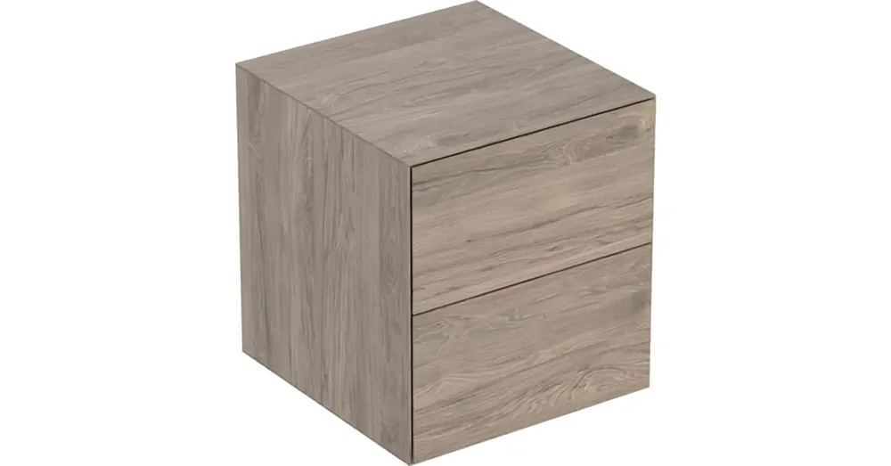 Geberit One oldalsó szekrény két fiókkal 45x47 cm, hikoridió 505.077.00.6 Azonnali szállítás