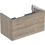 Geberit One alsó szekrény mosdóhoz 2 fiókkal 88,8x47 cm, hikoridió 505.263.00.6 Gyors kiszállítás