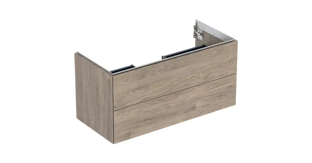 Geberit One alsó szekrény mosdóhoz 2 fiókkal 103x47 cm, hikoridió 505.264.00.6 Szezonális akció