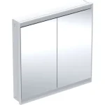 Geberit One 2 ajtós tükrös szekrény ComfortLight világítással 90x90 cm, fehér 505.803.00.2 Csak ma