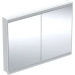 Utolsó esély Geberit One 2 ajtós tükrös szekrény ComfortLight világítással 120x90 cm, fehér 505.805.00.2