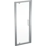 Geberit Geo nyílóajtó 76x190 cm, átlátszó üveggel, Reflex bevonattal, ezüst profillal 560.105.00.2 Olcsóbb