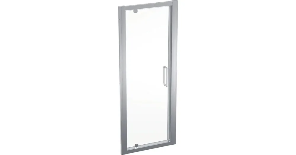 Geberit Geo nyílóajtó 76x190 cm, átlátszó üveggel, Reflex bevonattal, ezüst profillal 560.105.00.2 Olcsóbb