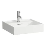 Vedd meg most LAUFEN Kartell LAUFEN Mosdó, alsó felülete csiszolt, egy csaplyuk, középen, Fehér LCC bevonattal H816332A001041