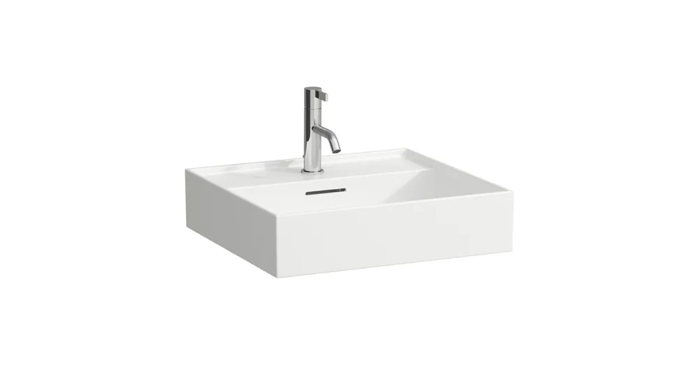 Vedd meg most LAUFEN Kartell LAUFEN Mosdó, alsó felülete csiszolt, egy csaplyuk, középen, Fehér LCC bevonattal H816332A001041