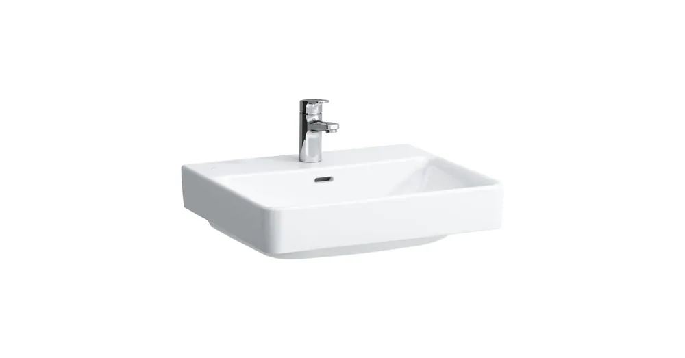 LAUFEN LAUFEN PRO S Mosdó, egy csaplyuk, középen, Fehér LCC bevonattal H810962A001041 Biztonságos fizetés