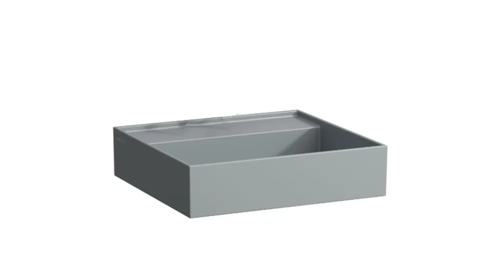 LAUFEN Kartell LAUFEN Mosdó túlfolyónyílás nélkül, csaplyuk nélkül, Graphite matt H8153307581121 Legjobb ár