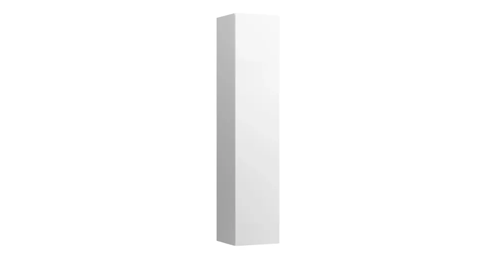 LAUFEN ILBAGNOALESSI Magas szekrény, 165 cm, 1 ajtóval, ajtózsanér jobb oldalon, Matt Fehér H4304620972601 Exkluzív ajánlat