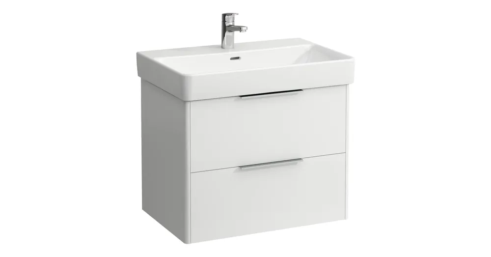 LAUFEN BASE Alsószekrény két fiókkal a 810967 mosdóhoz, Fényes Fehér H4023321102611 Exkluzív ajánlat