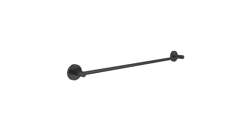 Grohe Essentials Fali fürdőlepedő tartó, matt fekete 1022512430 Végkiárusítás