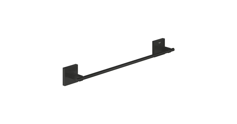 Gyors kiszállítás Grohe Start Cube Fali fürdőlepedő tartó, matt fekete 409872430