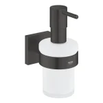 Grohe Start Cube Szappanadagoló, tartókonzollal, matt fekete 410982430 Outlet