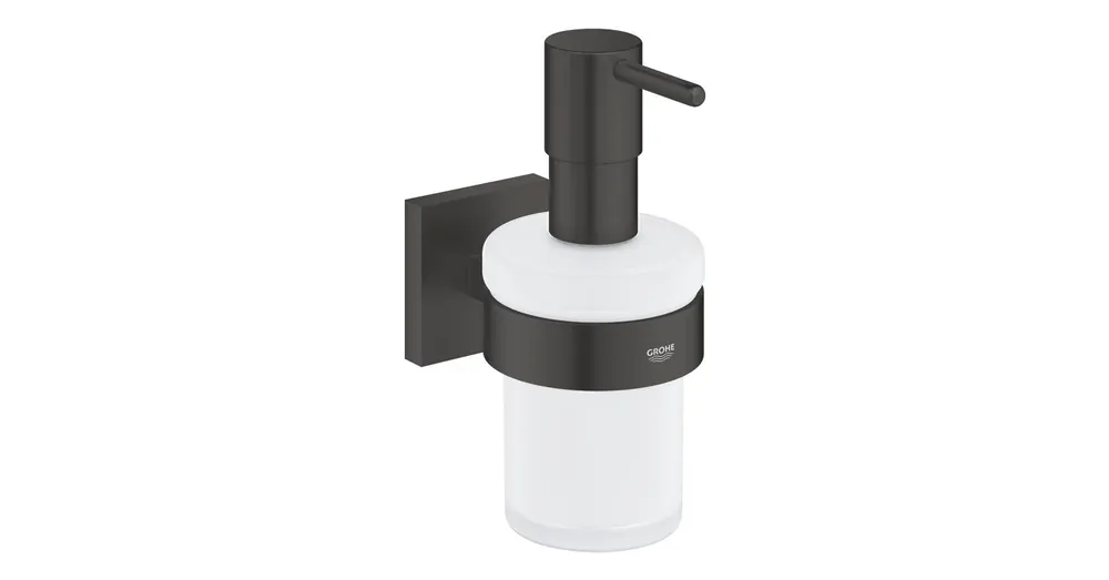 Grohe Start Cube Szappanadagoló, tartókonzollal, matt fekete 410982430 Outlet