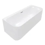 Alacsony ár Villeroy & Boch Loop & Friends Fal előtt álló fürdőkád 180x80 cm Fehér Alpin UBA180LSF9CS00V-01