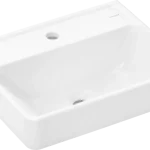 Legkelendőbb Hansgrohe Xanuia Q Kézmosó 500/390, csapfurattal, túlfolyó nélkül, SmartClean Fehér 61144450