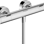 Hansgrohe Ecostat Fine Zuhanytermosztát hőfokkorlátozóval, falsíkon kívüli Króm 13323000 Legnépszerűbb