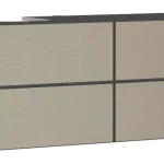 Biztonságos fizetés Hansgrohe Xevolos E Konzolos mosdószekrény 1370/550, matt szürke pala színű, 4 fiókkal, ráültetett mosdótálakhoz, balos 54238390