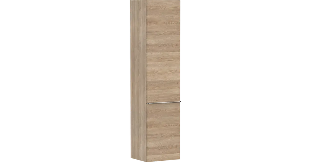 Hansgrohe Xelu Q Magas szekrény 400/350, természetes tölgy színű, jobboldali ajtópánt 54141000 Nézd meg most