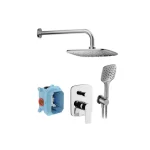 Outlet Ravak Classic falsík alatti zuhanyszett CL 091.00CR.O2.RB070, króm X07S016