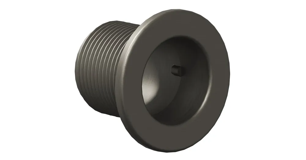 Ravak Mosdó túlfolyó fedél, Graphite Brushed X01832 Bestseller