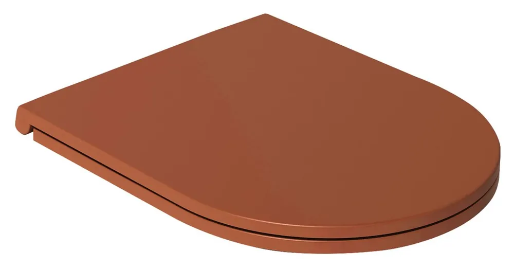 Akció SAPHO ISVEA ISVEA INFINITY SLIM Soft Close WC-ülőke, terracotta (40KF0548I-S)