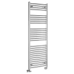 Gyors szállítás SAPHO AQUALINE ALYA íves fürdőszobai radiátor, 500x1420mm, króm (LLC203)