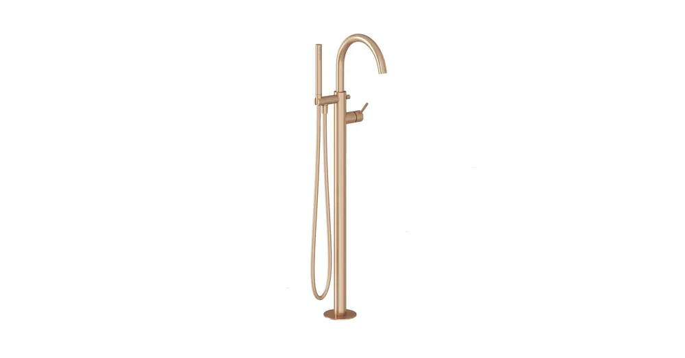 Ravak Espirit padlón álló kádcsaptelep szettel ES 080.60RGB.RB07G, Rose Gold Brushed X070503 Újdonság