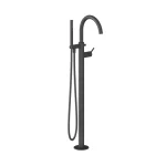 Ravak Espirit padlón álló kádcsaptelep szettel ES 080.20BLM.RB07G, Black Matt X070501 Utolsó esély