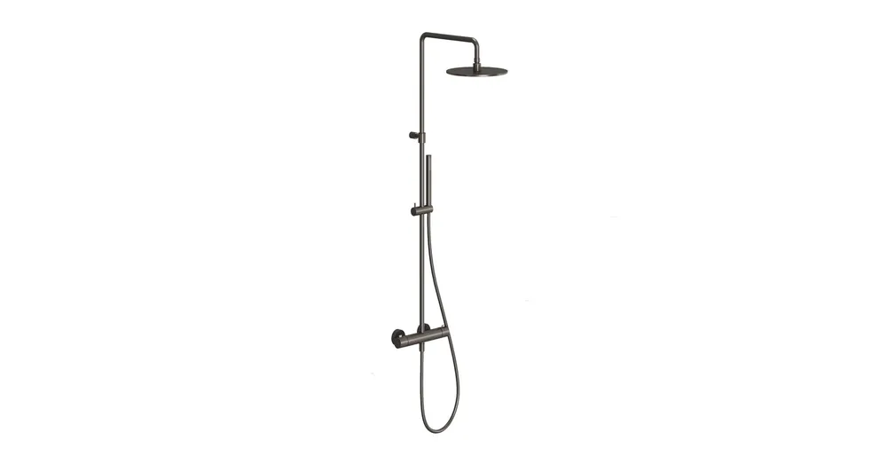 Ravak Espirit termosztátos zuhanyoszlop szettel ES 091.10GB, Graphite Brushed X070497 Legkelendőbb