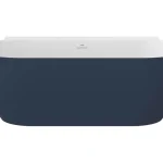 Ravak Vana Freedom Wall II Tec 170x87, akrilkád, Deepsea Blue/fehér, fehér túlfolyóval CC71400000 Gyors kiszállítás