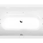 Akciós ár SAPHO POLYSAN VIVA L 185 kád, balos, Attraction Hydro, 185x80x47cm, króm (72099.3010)