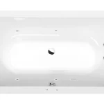 SAPHO POLYSAN VIVA B kád, Active Hydro, 185x80x47cm, króm (71968.1010) Prémium