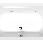 SAPHO POLYSAN LEVANA akril kád, Active Hydro, 170x80x39cm, króm (71745.1010) Nézd meg most