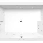 Expressz kézbesítés SAPHO POLYSAN DUPLA kád, Active Hydro, 180x120x54cm, króm (13611.1010)