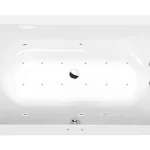SAPHO POLYSAN VIVA B kád, 175x80x47cm, Active Hydro-Air, króm (88119.2010) Szezonális akció